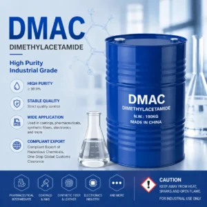 n,n dimethylacetamide (dmac) | industrial grade high purity solven | cas 127 19 5 | purity ≥99.9%