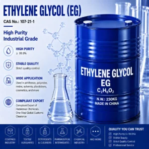 ethylene glycol (eg) | high purity industrial grade | cas 107 21 1 | purity ≥99.9% | antifreeze polyester raw material export