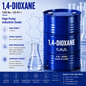 1,4-Dioxane | High Purity Industrial Grade | CAS 123-91-1 | Purity ≥99.5% |  Polar Solvent & Extraction Agent Export