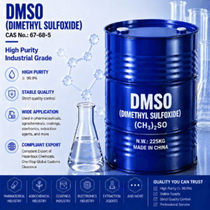 Dimethyl Sulfoxide (DMSO) | High Purity Industrial Grade | CAS 67-68-5 | Purity ≥99.9% | Super Polar Solvent Pharmaceutical Extraction Raw Material Export