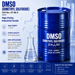 dimethyl sulfoxide (dmso) | high purity industrial grade | cas 67 68 5 | purity ≥99.9% | super polar solvent pharmaceutical extraction raw material export