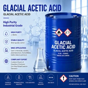 glacial acetic acid | high purity industrial grade | cas 64 19 7 | purity ≥99.8%