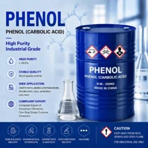 phenol | industrial grade solvent | cas 108 95 2 | purity ≥99.0%