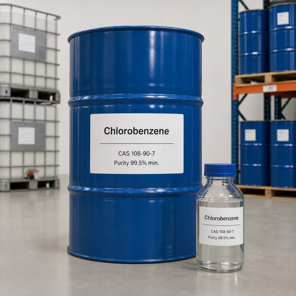 Chlorobenzene CAS 108-90-7 Applications and Industrial Use Cases Chlorobenzene CAS 108-90-7 99.5% min. aromatic chlorinated solvent and organic synthesis intermediate from Xinchen
