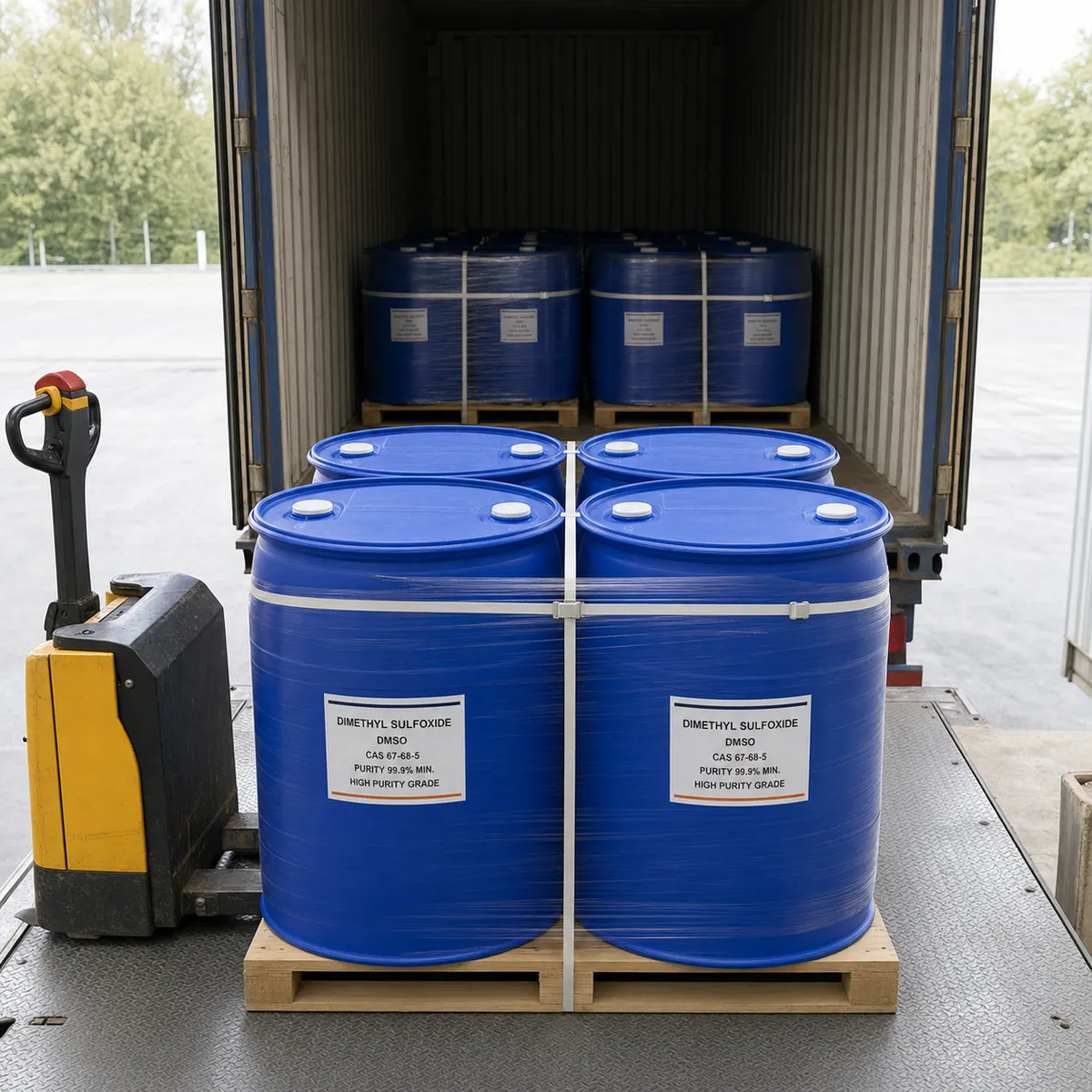 dmso container loading dmso container loading