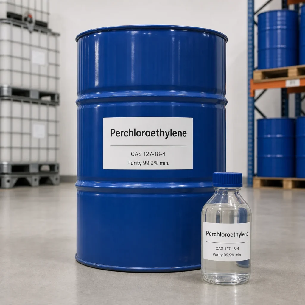 Perchloroethylene CAS 127-18-4 99.9% min. chlorinated solvent for industrial cleaning and chemical processing from Xinchen