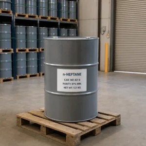 Hazardous Chemical Supplier from China n-Heptane CAS 142-82-5 industrial grade 97% min in standard 200L steel drum